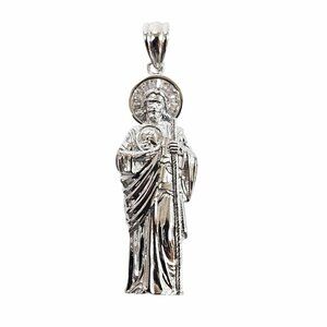 925 Silver Unisex ZC Saint Jude Pendant